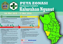 Update Zona Kalurahan Ngunut 06 Mei 2021